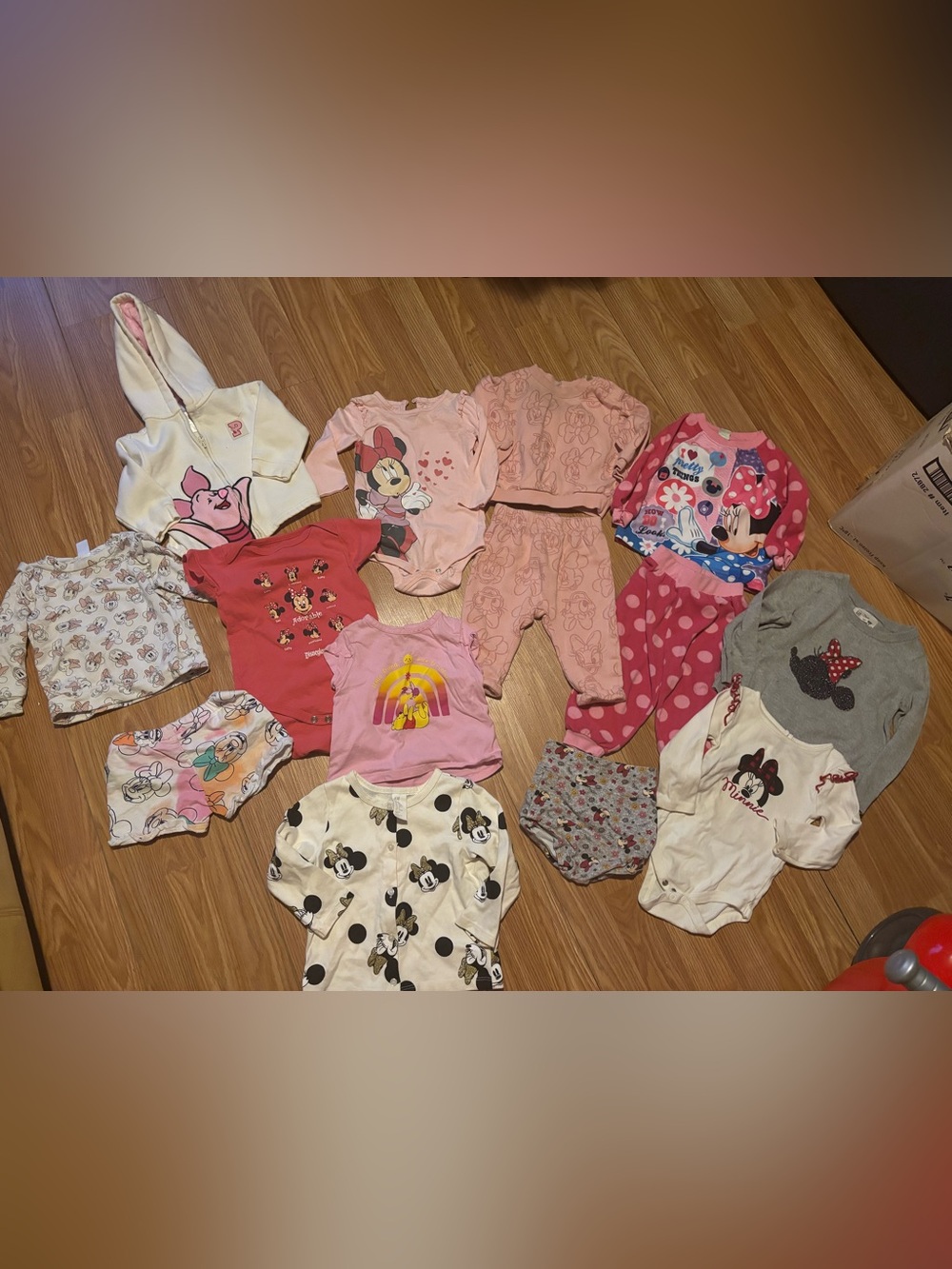 6/12 month Disney baby girl clothing lot